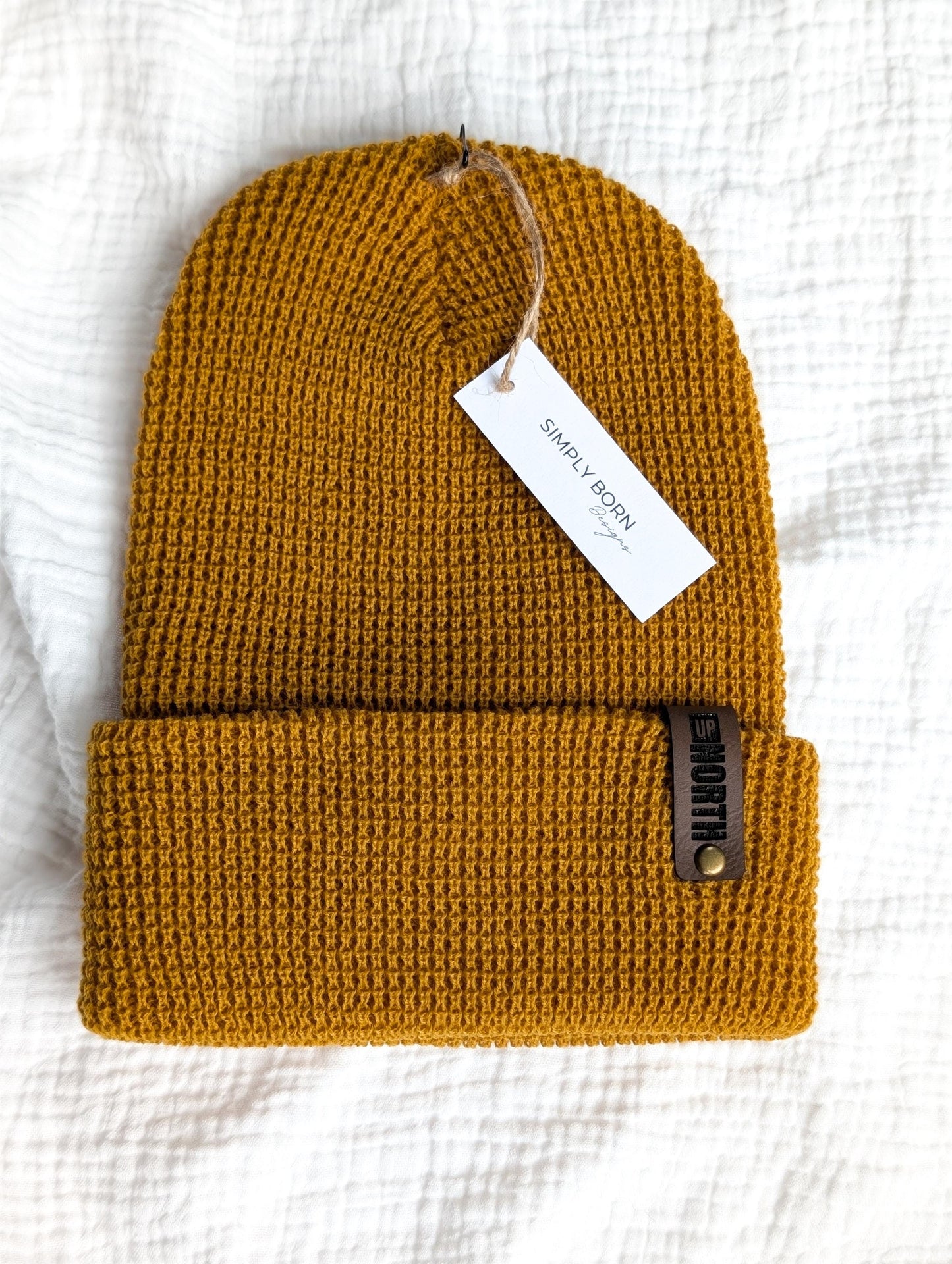 Up North Waffle Knit Beanie