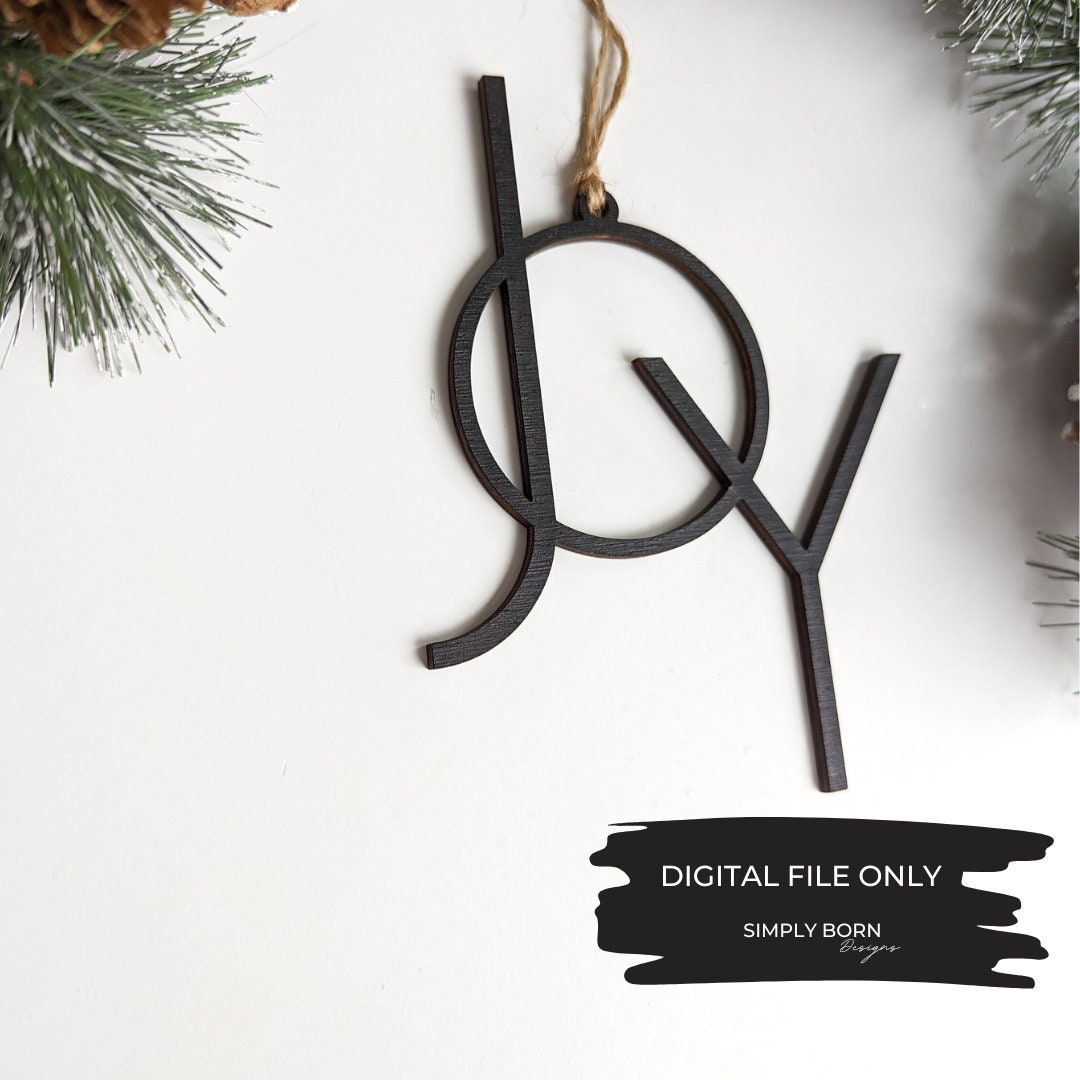 Joy Ornament SVG