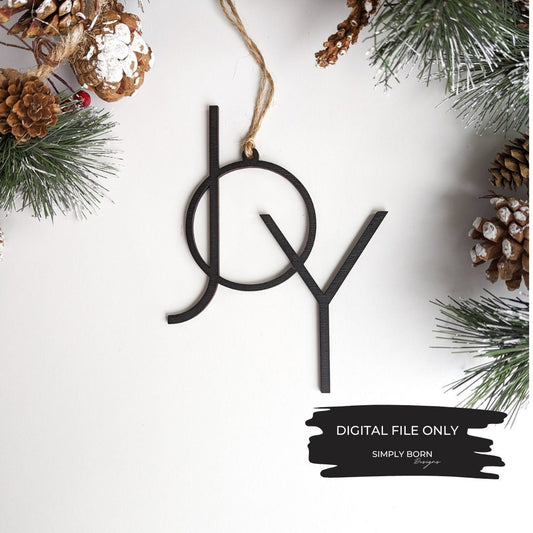 Joy Ornament SVG