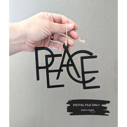 Peace Ornament SVG