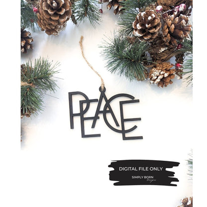 Peace Ornament SVG