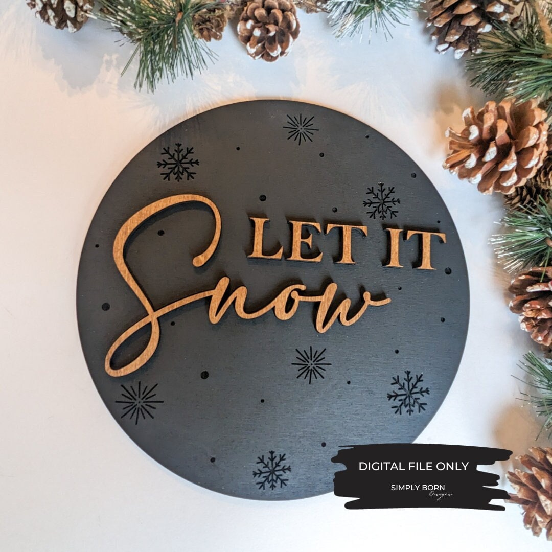 Let it Snow SVG