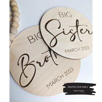 Big Sister/ Big Brother SVG