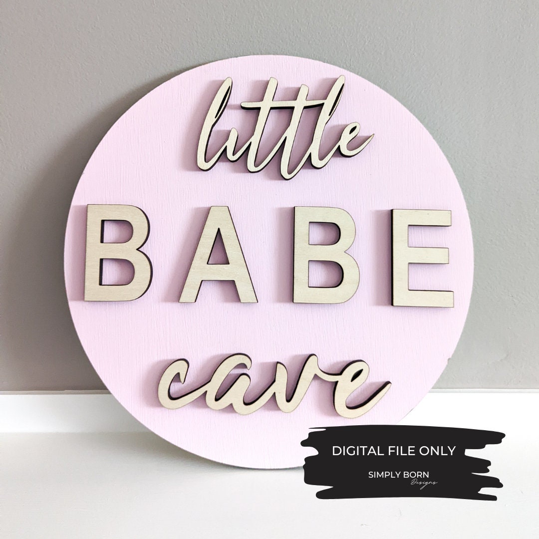 Little Babe Cave SVG