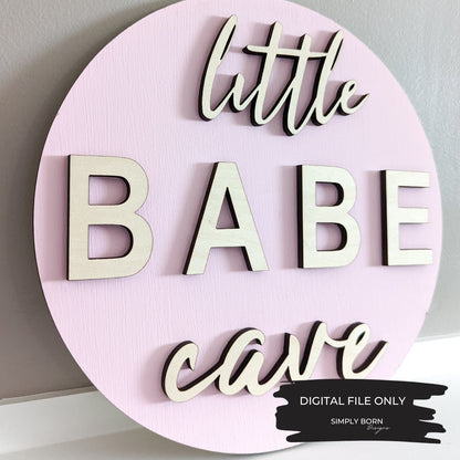 Little Babe Cave SVG