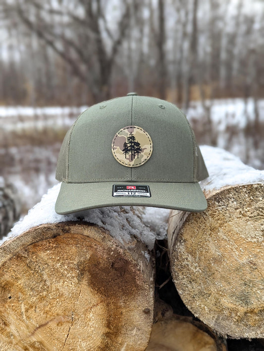 Pine Tree Camo Patch Hat