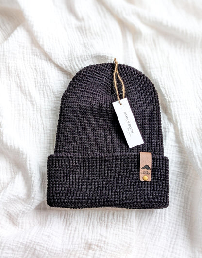 Lake Superior Waffle Knit Beanie