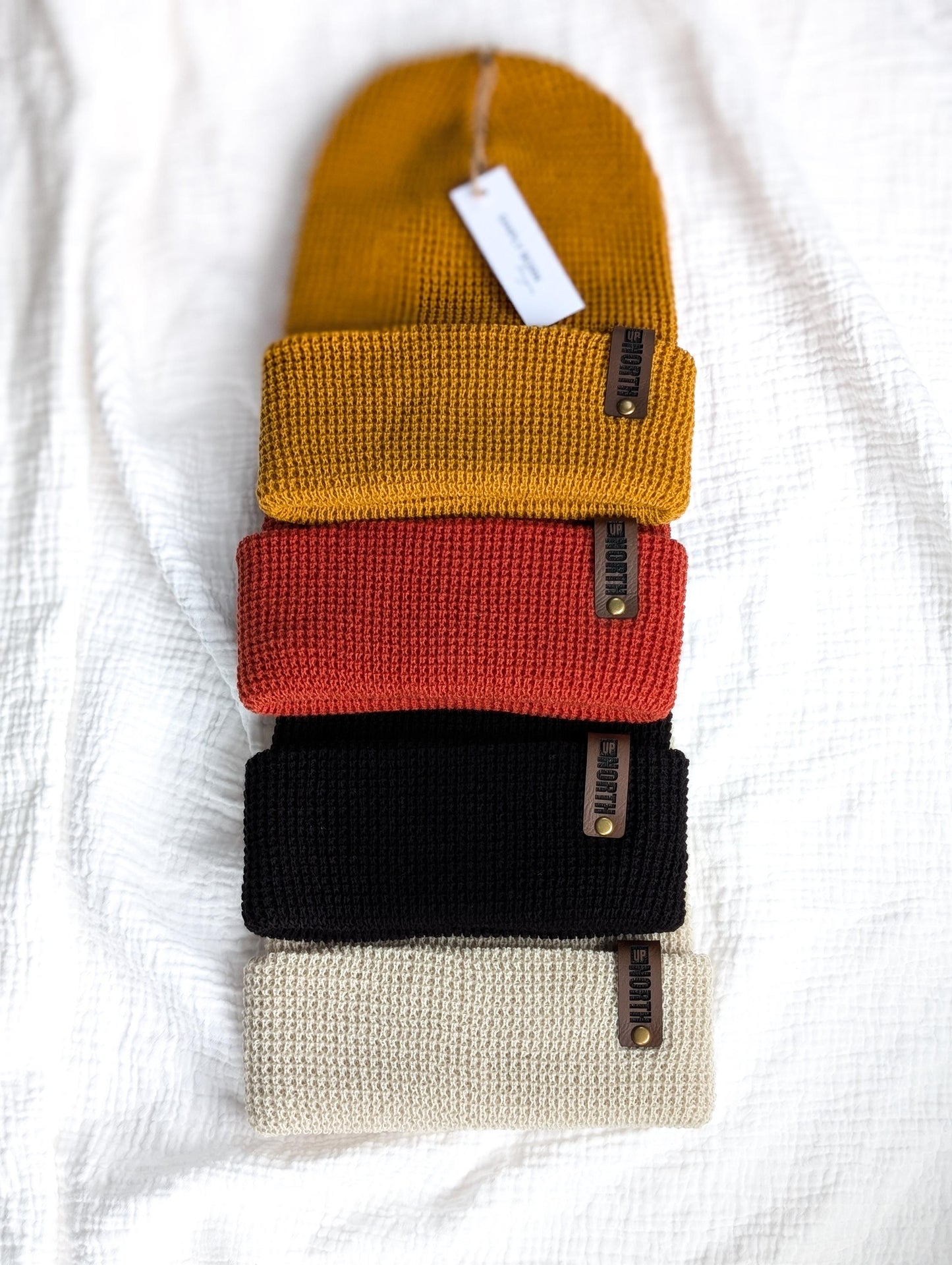 Up North Waffle Knit Beanie