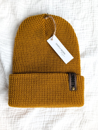 Up North Waffle Knit Beanie