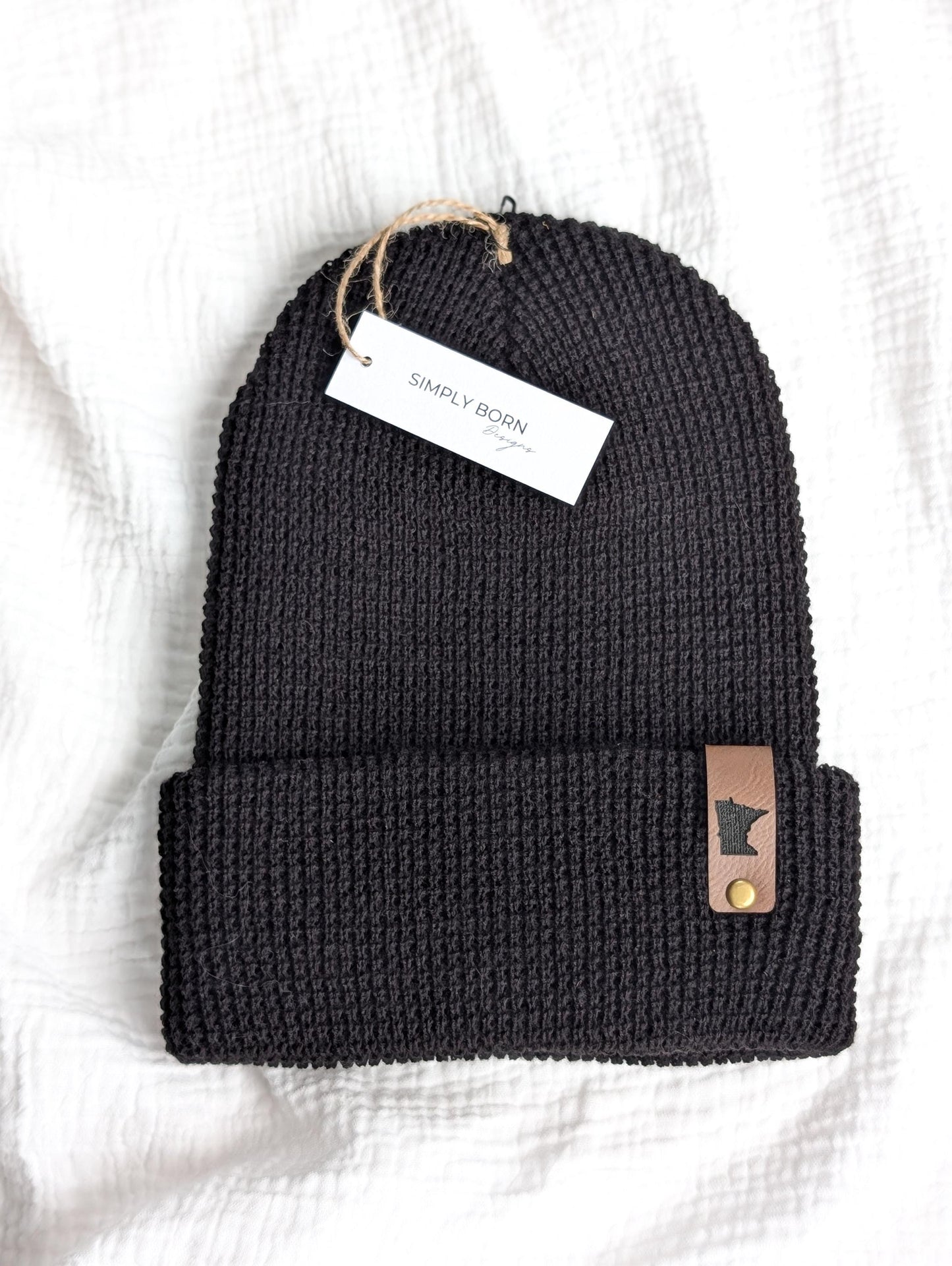 Minnesota Engraved Tag Beanie