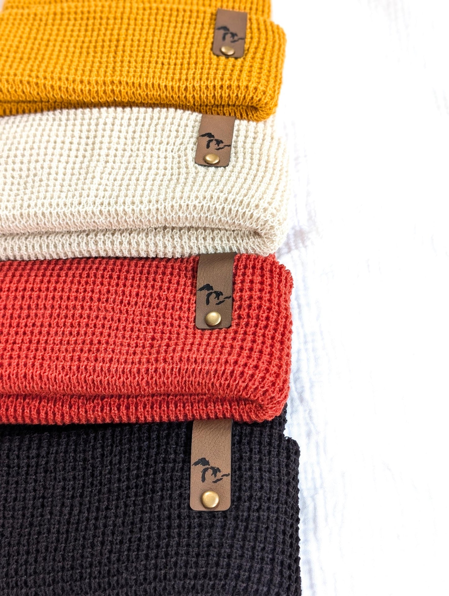 Great Lakes Waffle Knit Beanie