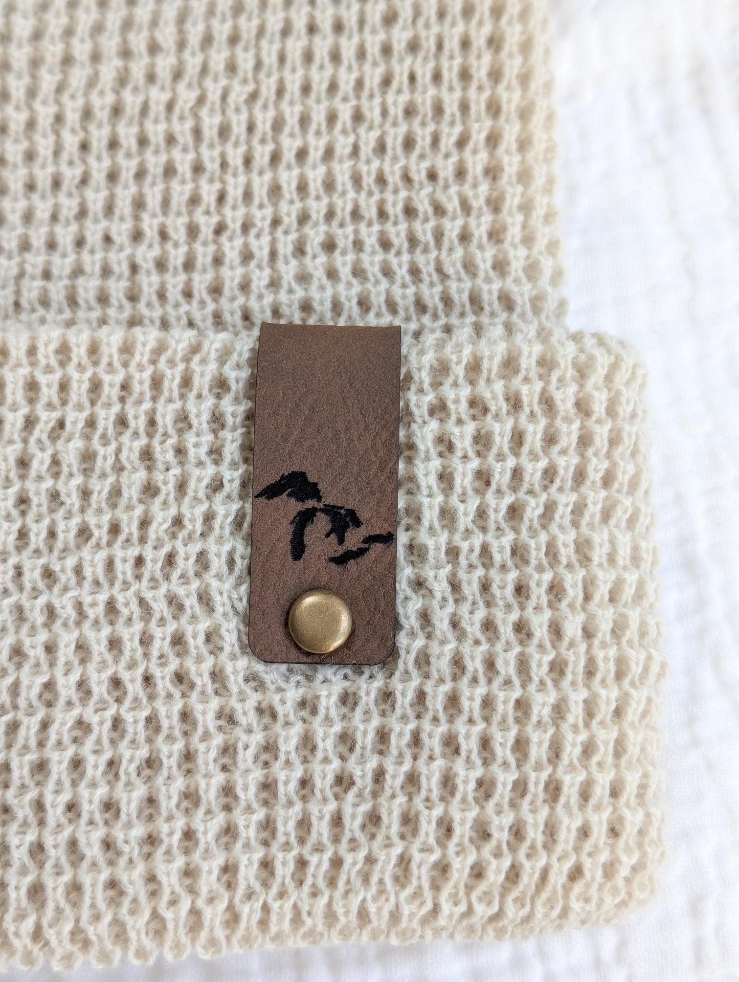 Great Lakes Waffle Knit Beanie