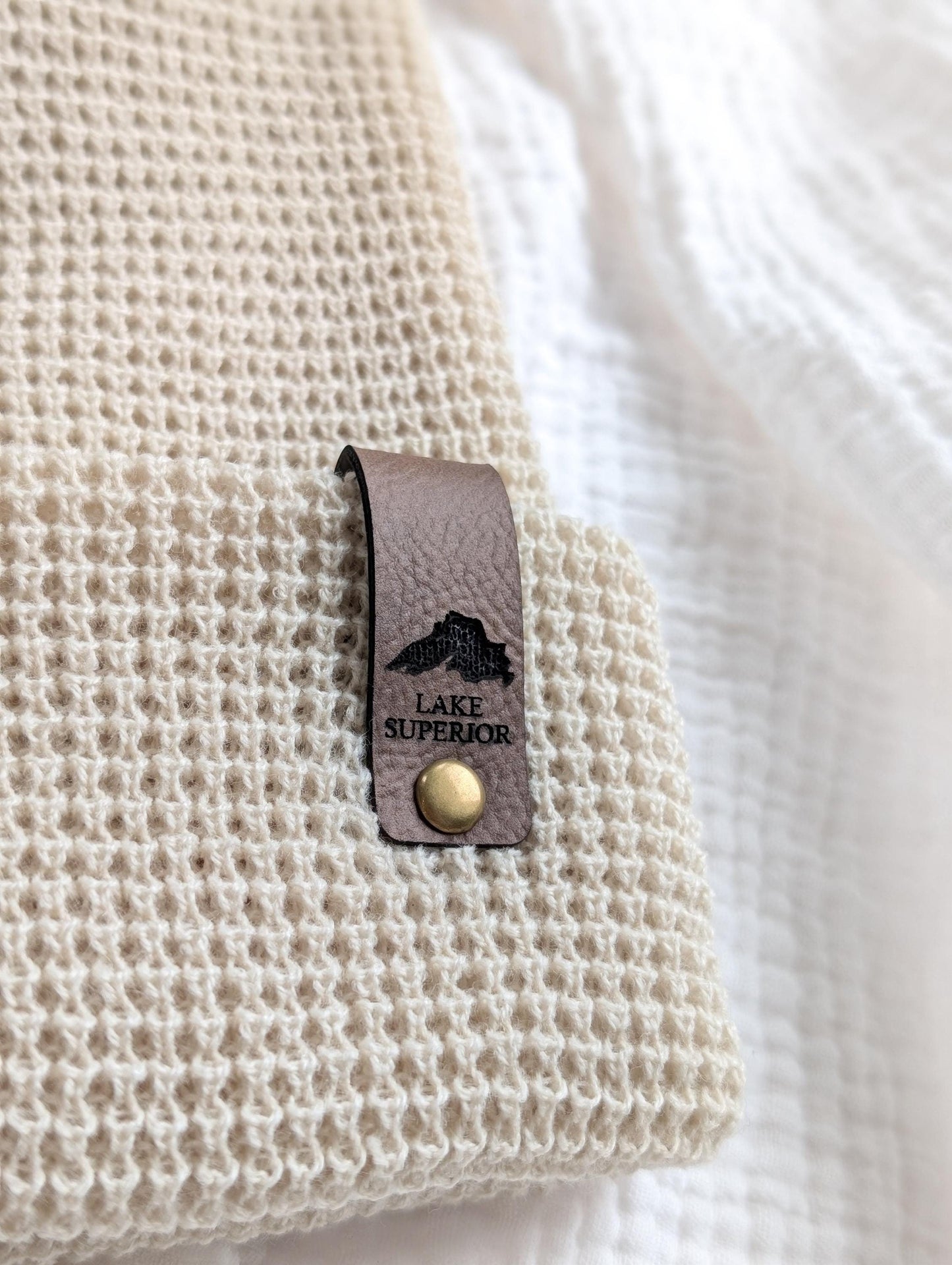 Lake Superior Waffle Knit Beanie