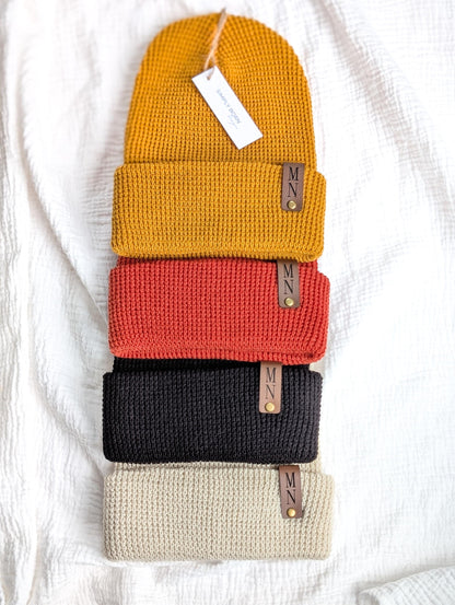 MN Waffle Knit Beanie
