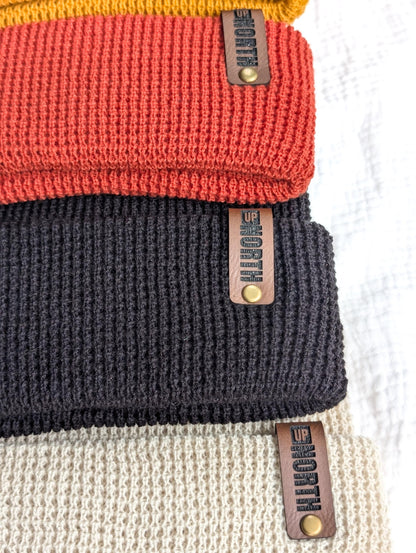 Up North Waffle Knit Beanie