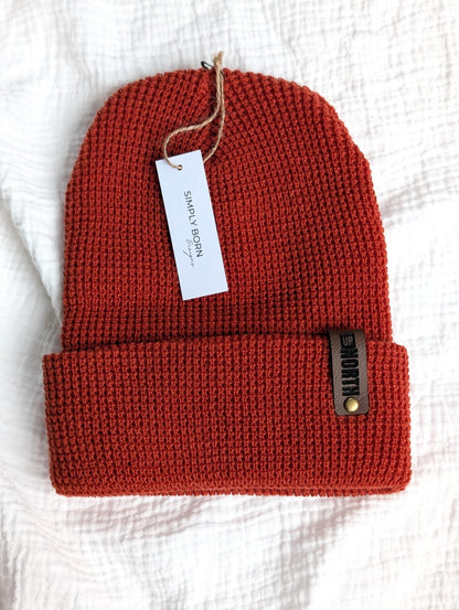 Up North Waffle Knit Beanie