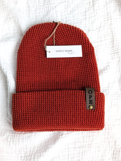 Ope Waffle Knit Beanie