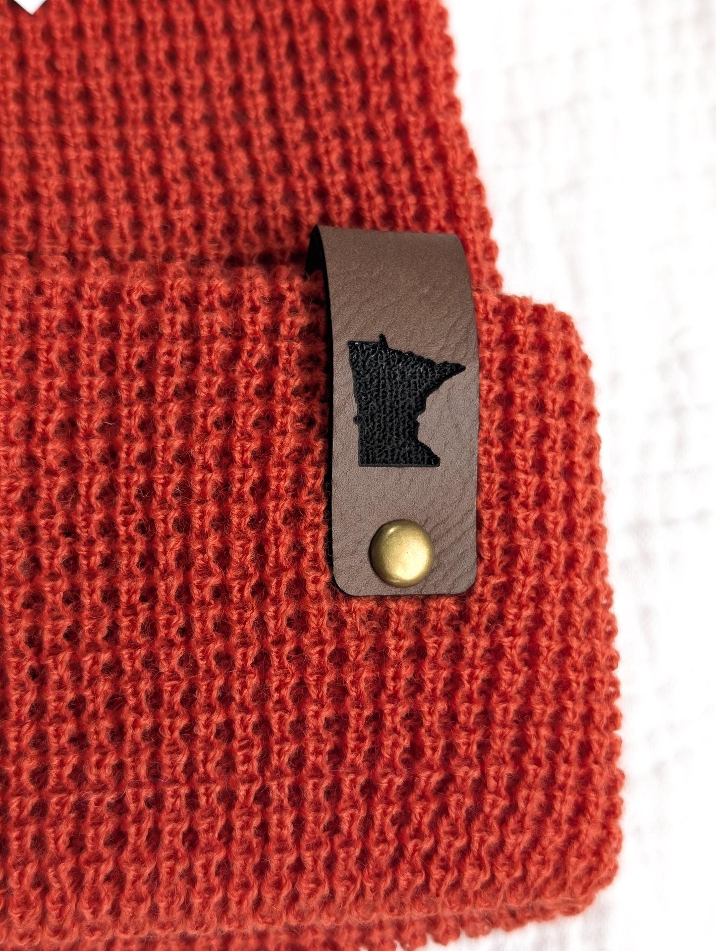 Minnesota Engraved Tag Beanie