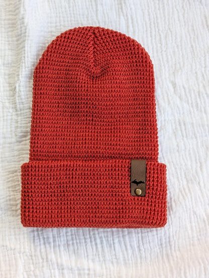 Upper Peninsula Michigan Waffle Knit Beanie