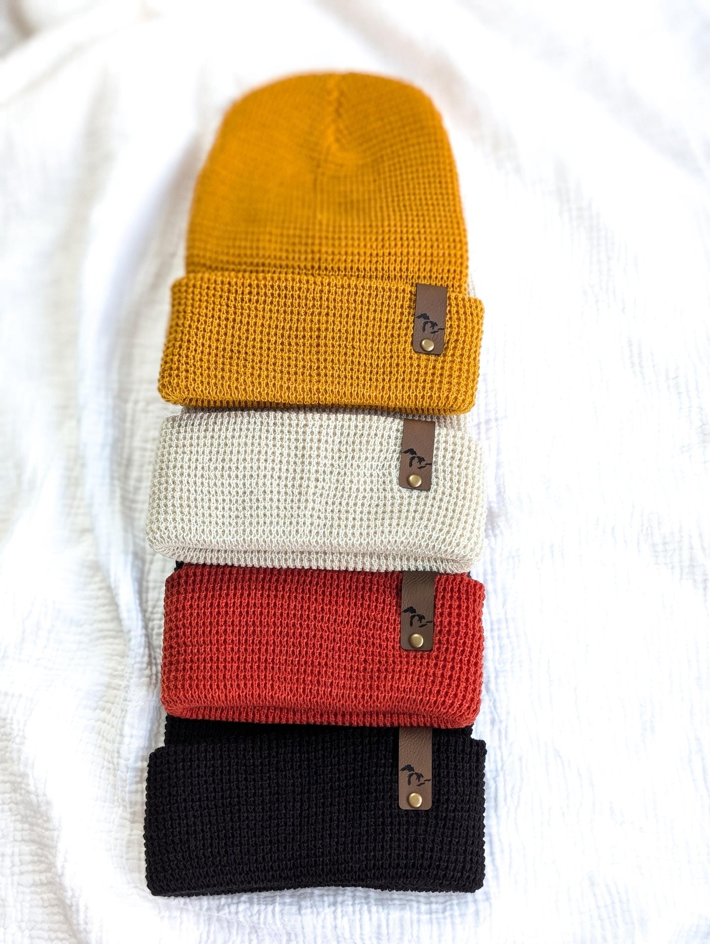 Great Lakes Waffle Knit Beanie