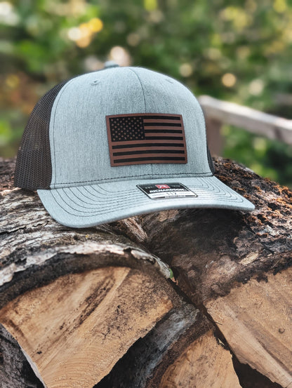 American Flag Patch Hat