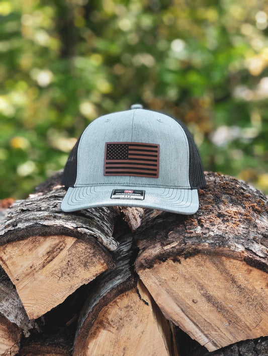 American Flag Patch Hat