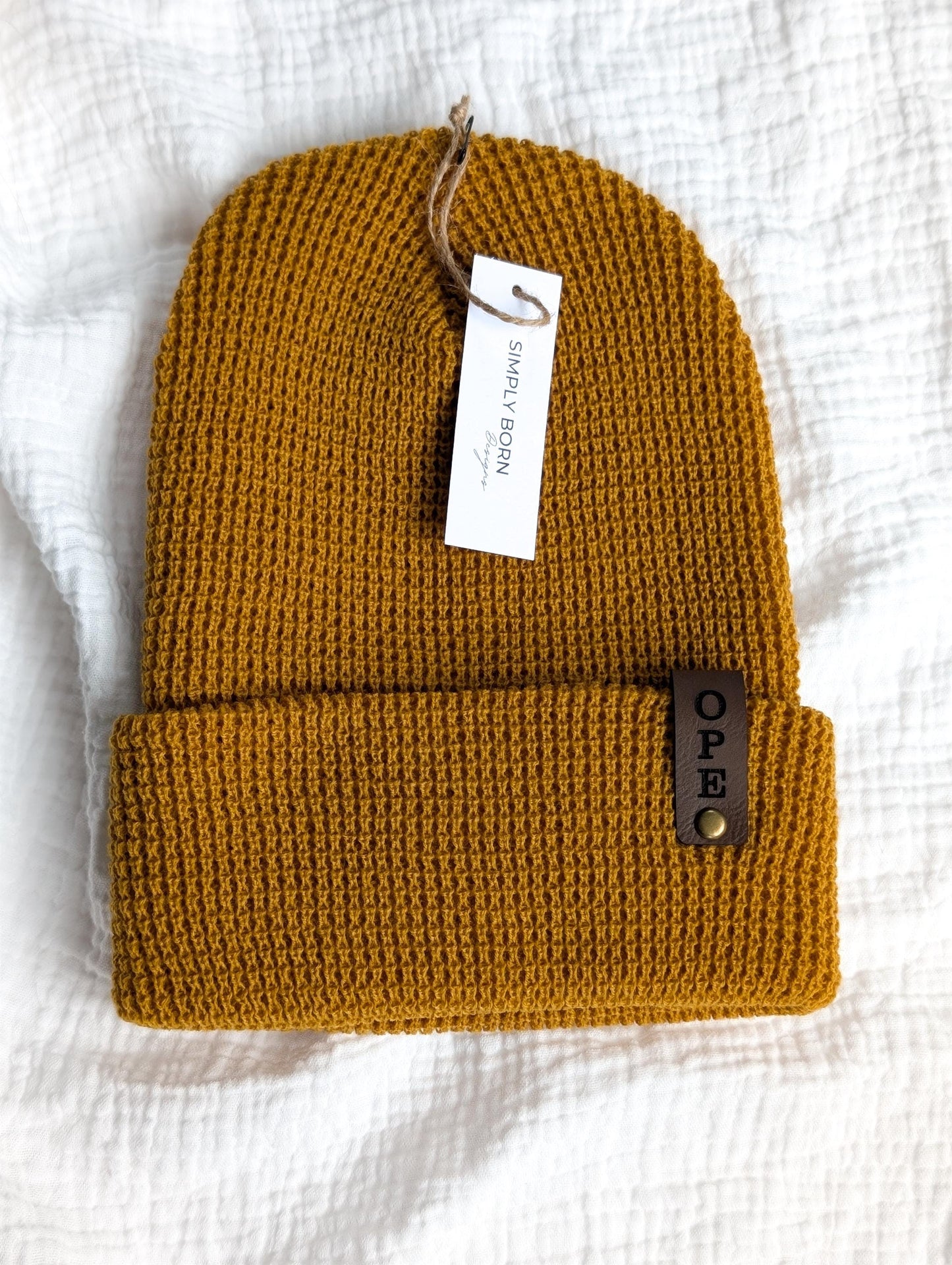 Ope Waffle Knit Beanie