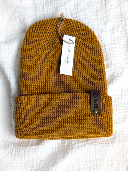Ope Waffle Knit Beanie